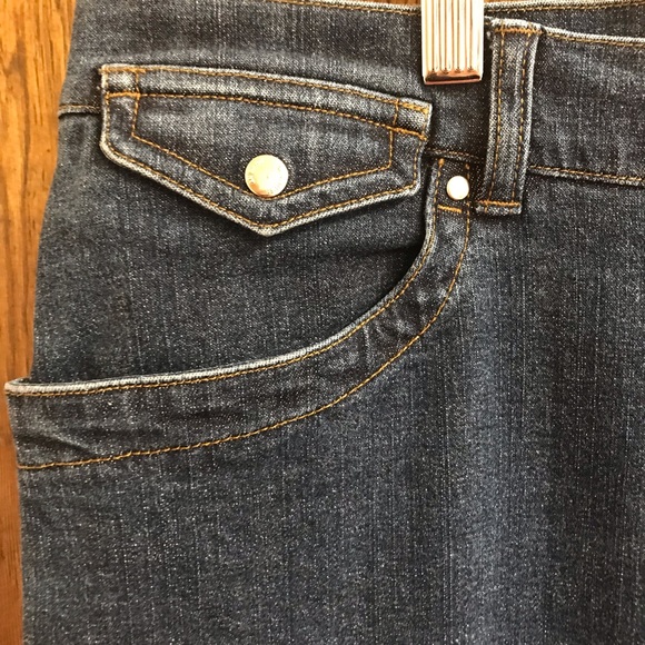 Jones New York wide leg denim jeans size 16 EUC - Picture 7 of 7